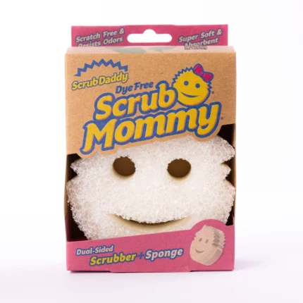 Miếng rửa bọt biển Scrub Mommy Dye-free không nhuộm màu